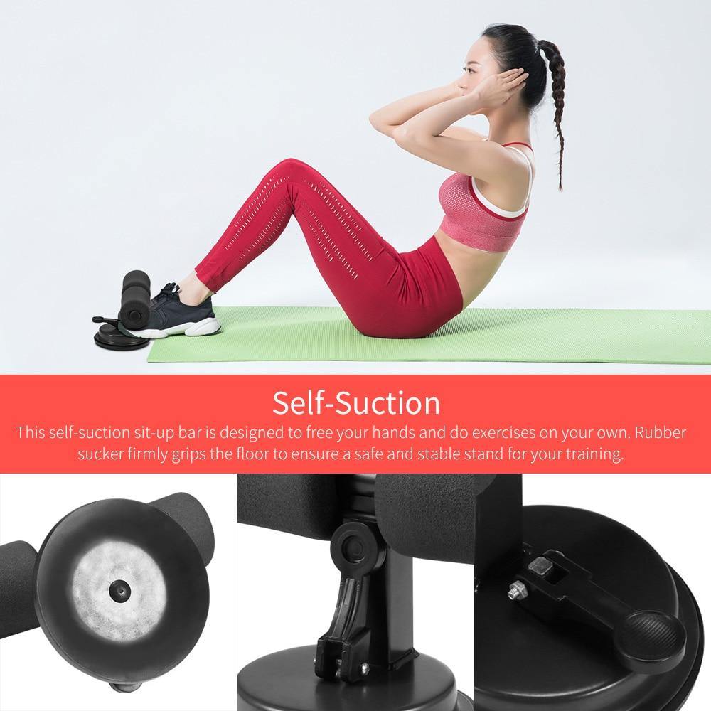 Home Gym Sit Up Stand | Suction Cup Sit-up Cushion - SuperShop.Rocks