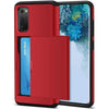 Red Business Armor Wallet Phone Cases For Samsung - SuperShop.Rocks