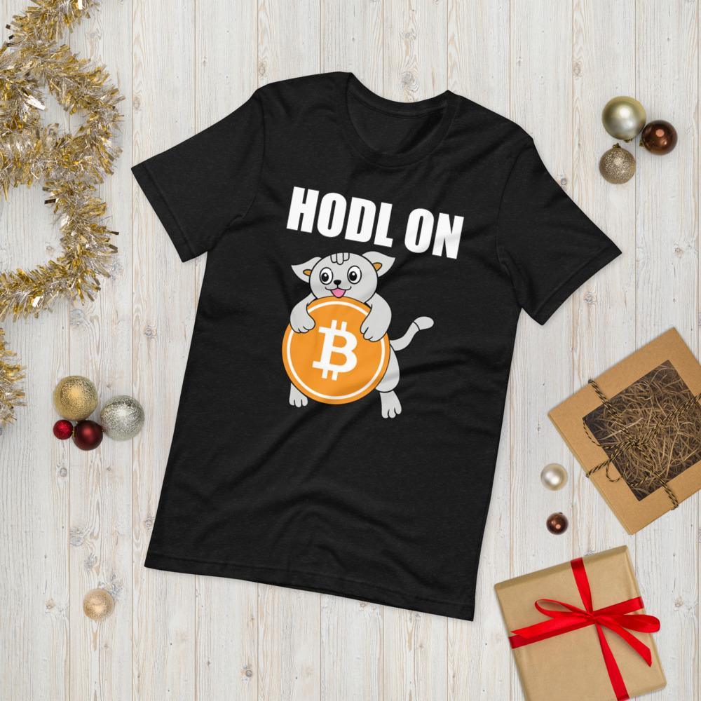 Bitcoin HODL Short-Sleeve Unisex T-Shirt - SuperShop.Rocks