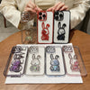 Load image into Gallery viewer, Cute Rabbit Rich Glitter Case for iPhone 15 Pro Max