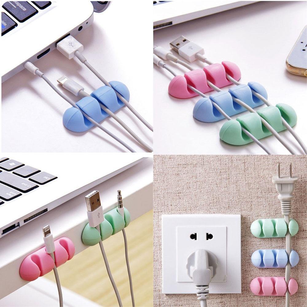 Colorful Cable Management | Silicone Cable Wire Organiser for Digital Cable - SuperShop.Rocks
