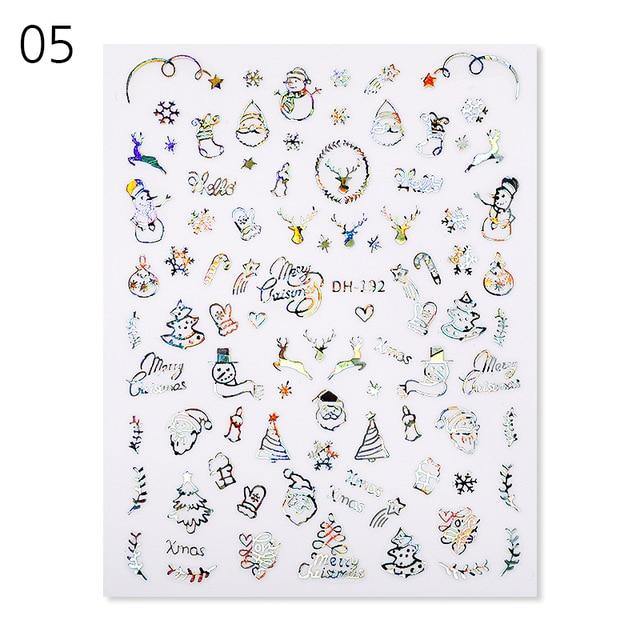 Transfer Nail Stickers for Nail Art | DIY Transfer Sticker Nail Art Decoration - SuperShop.Rocks