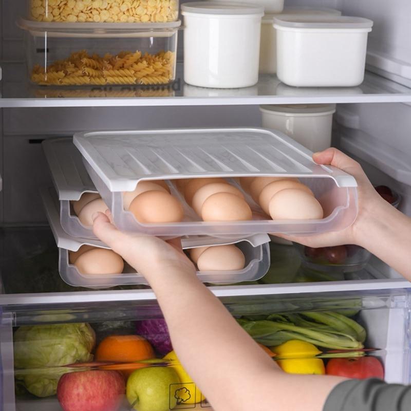 Egg Tray Organizer For Refrigerator - SuperShop.Rocks