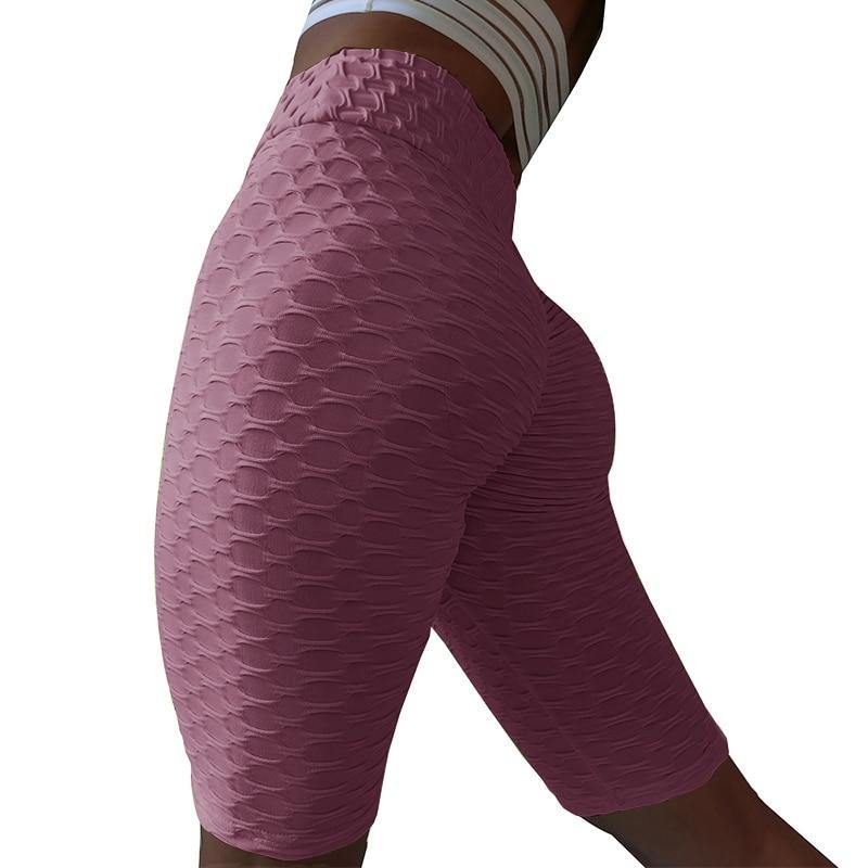 High Waist Women's Activewear Yoga Shorts - SuperShop.Rocks