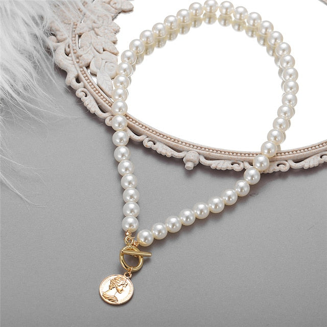 Vintage Multi-layer Coin Chain Necklace For Women