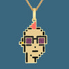 NFT Crypto Punks Pendant | Pixel Punk Necklace