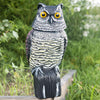 Outdoor Large Garden Owl Decoy with Rotating Head - SuperShop.Rocks