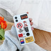 Retro Labels Phone Case For iPhone - SuperShop.Rocks