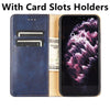 Leather Wallet Case Credit Card Holder for Samsung Galaxy - SuperShop.Rocks