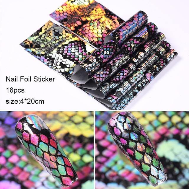 Nail Foils Marble Series Nail Transfer - SuperShop.Rocks