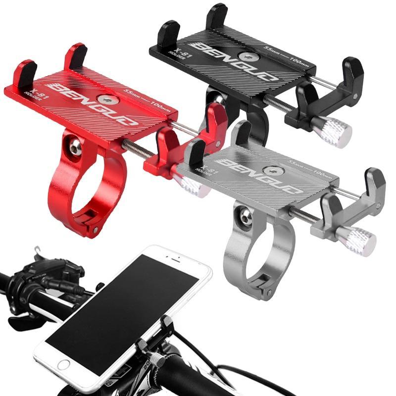Aluminum Alloy Bicycle Universal Mobile Phone Holder For Handlebar - SuperShop.Rocks