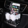 Load image into Gallery viewer, Leather Portable Car Storage | Air Vent Cosmetics Case | Mobile Phone Car Holder - SuperShop.Rocks
