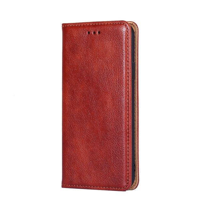Leather Wallet Case Credit Card Holder for Samsung Galaxy - SuperShop.Rocks