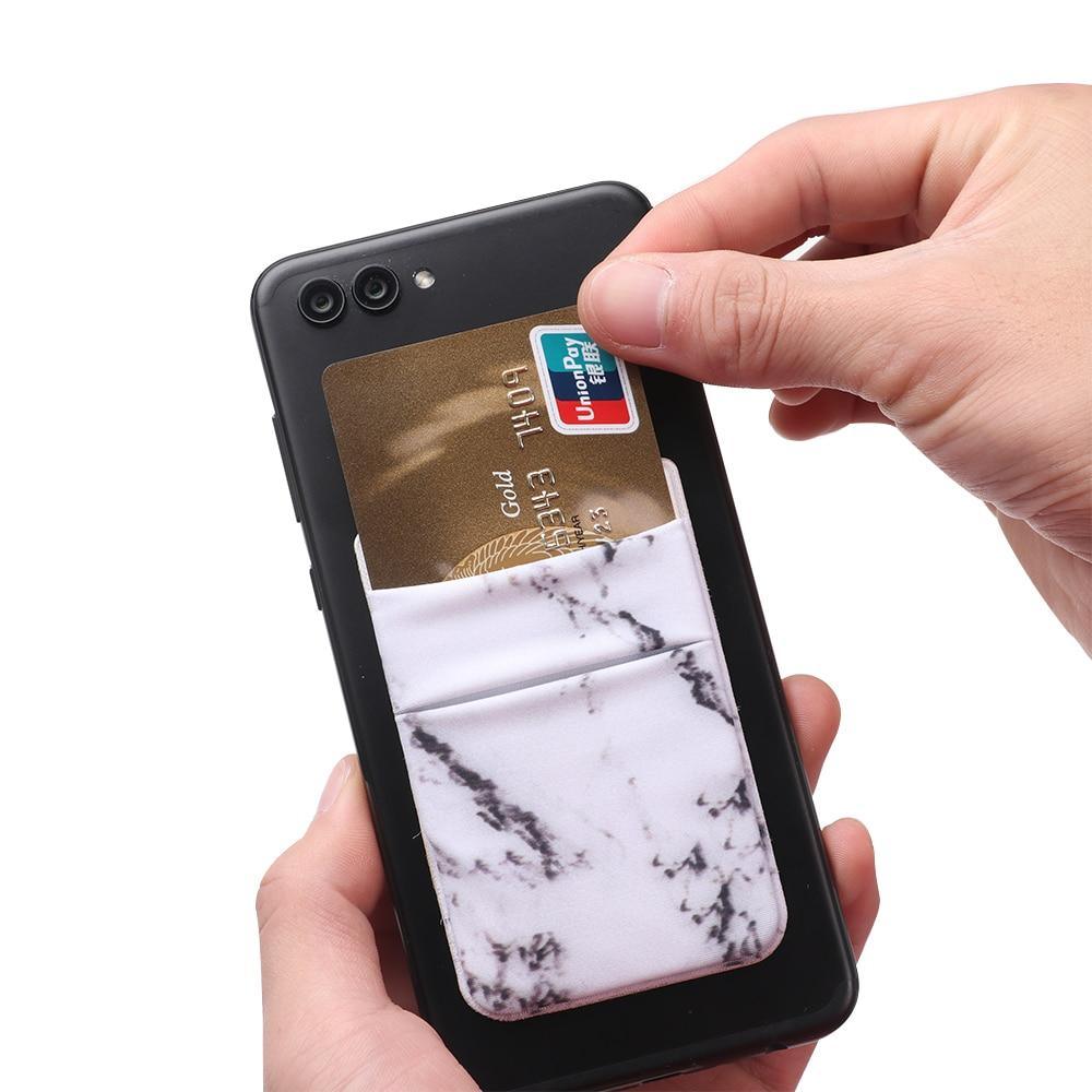 Elastic Mobile Phone Wallet Credit ID Card Holder - SuperShop.Rocks