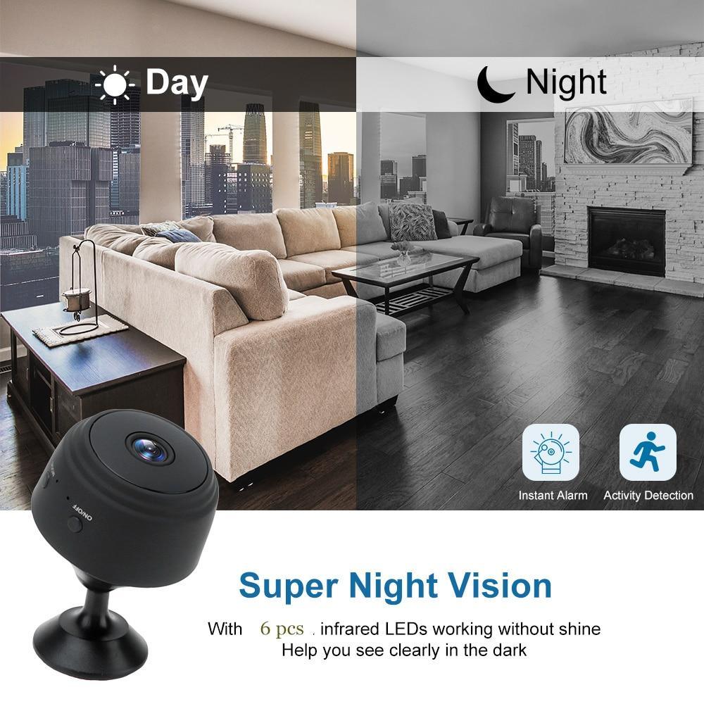 Spy Camera | Mini Surveillance Camera | Night Vision Motion Sensor - SuperShop.Rocks