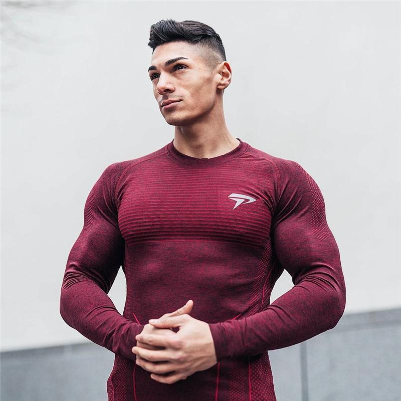 Men's Physique BodyBuilding Compression Dry Fit Shirt - SuperShop.Rocks