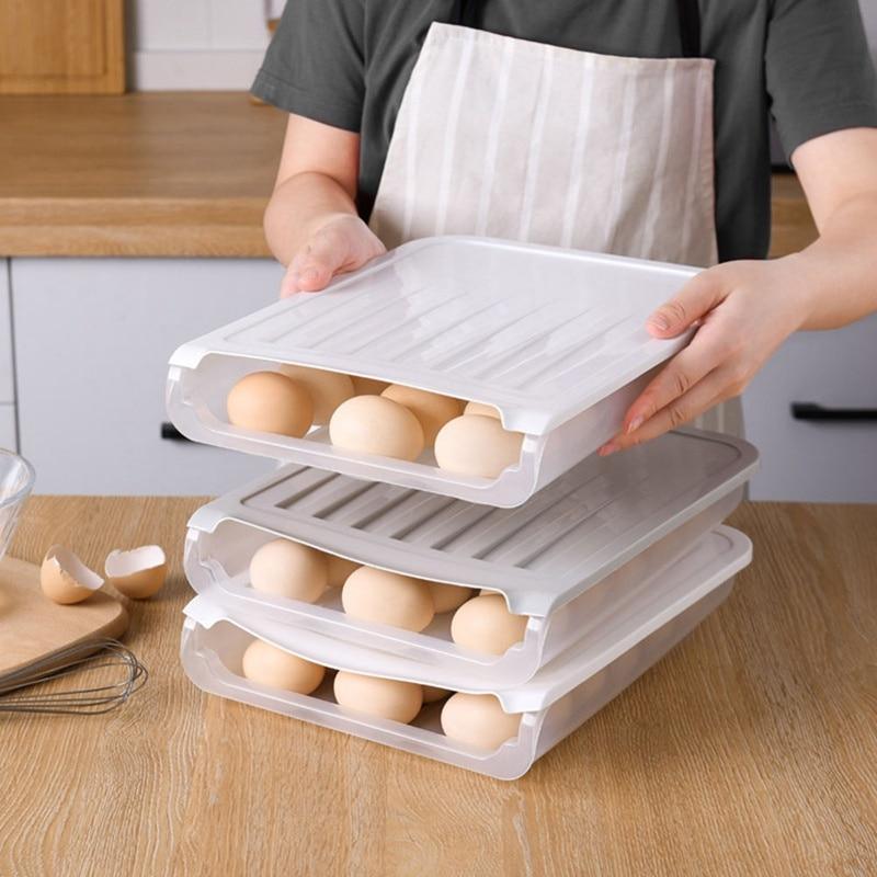 Egg Tray Organizer For Refrigerator - SuperShop.Rocks