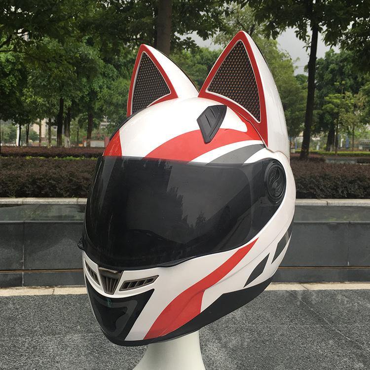 Motorcycle Cat Ear Racing Helmet - SuperShop.Rocks
