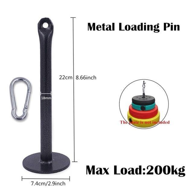 Fitness Home Gym Cable Machines Attachments | Crossfit Bodybuilding Muscle Strength Training - SuperShop.Rocks
