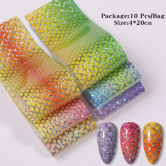 Nail Foils Marble Series Nail Transfer - SuperShop.Rocks