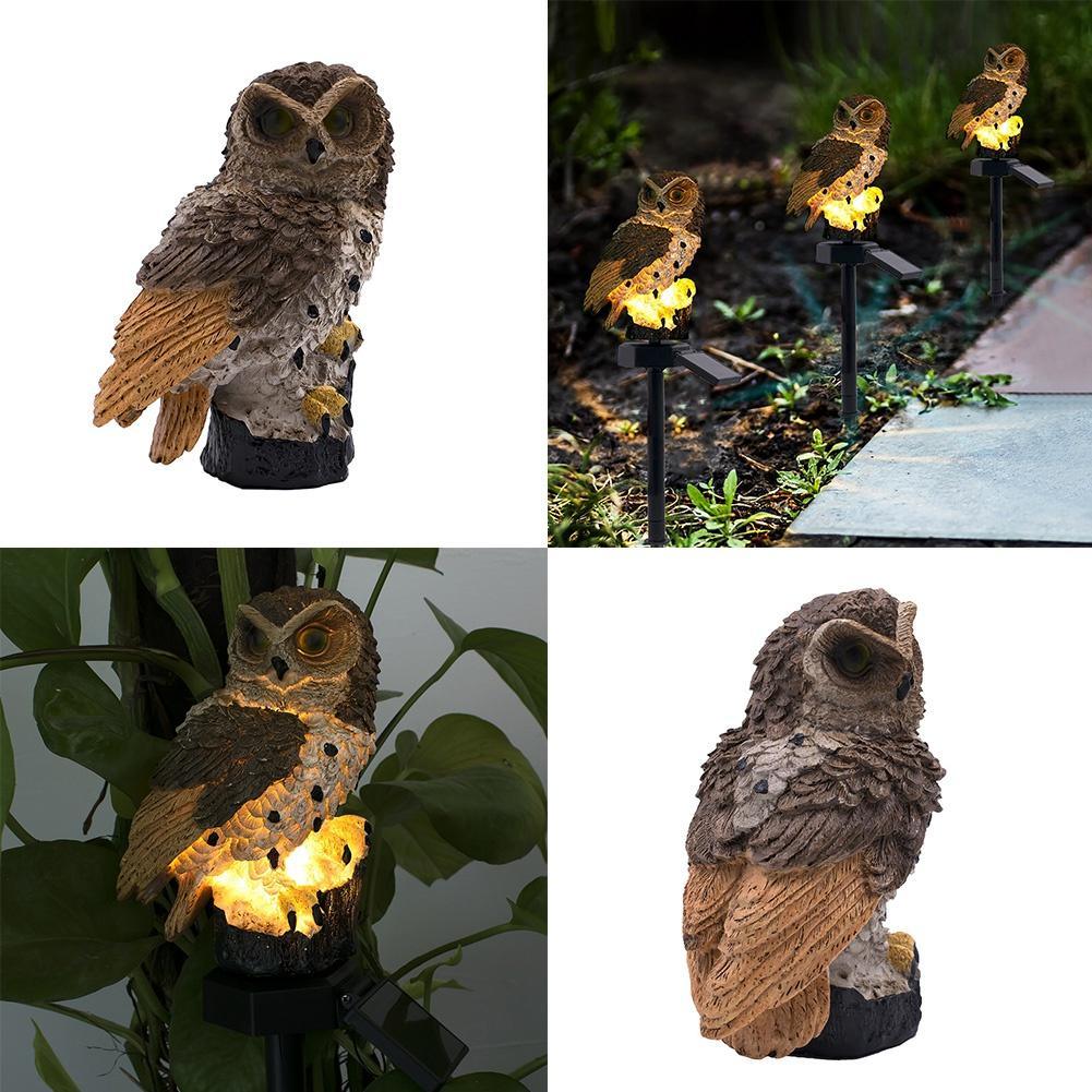 Solar Power LED Owl Decoy Light - SuperShop.Rocks