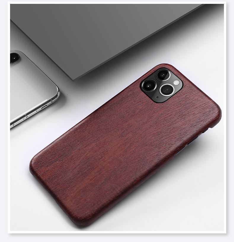 100% Natural Wood Cover Case For iPhone