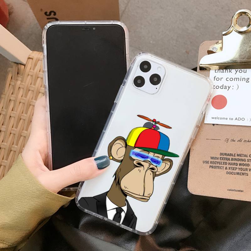 Rarity Apes NFT Art Phone Case For iPhone 12 Series