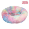 Donut Round Plush Pet Bed for Cats & Dogs