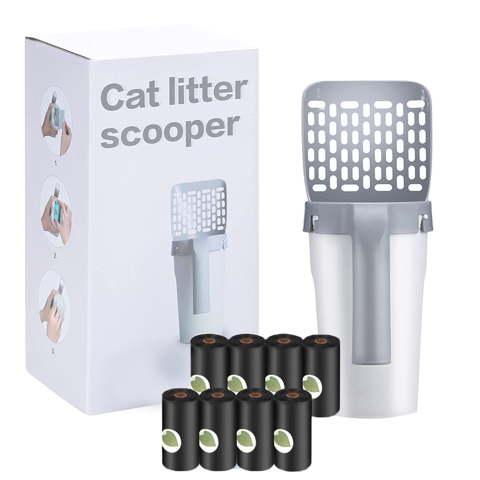 Litter Scoop Self-cleaning Litter Box for Pet