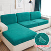 Jacquard Water Resistant Seat Cushion Sofa Cover for Living Room