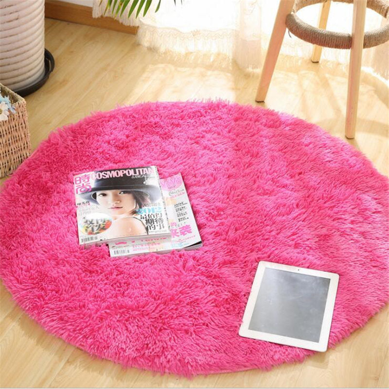 Warm Thick Round Rug Carpets for Living Room