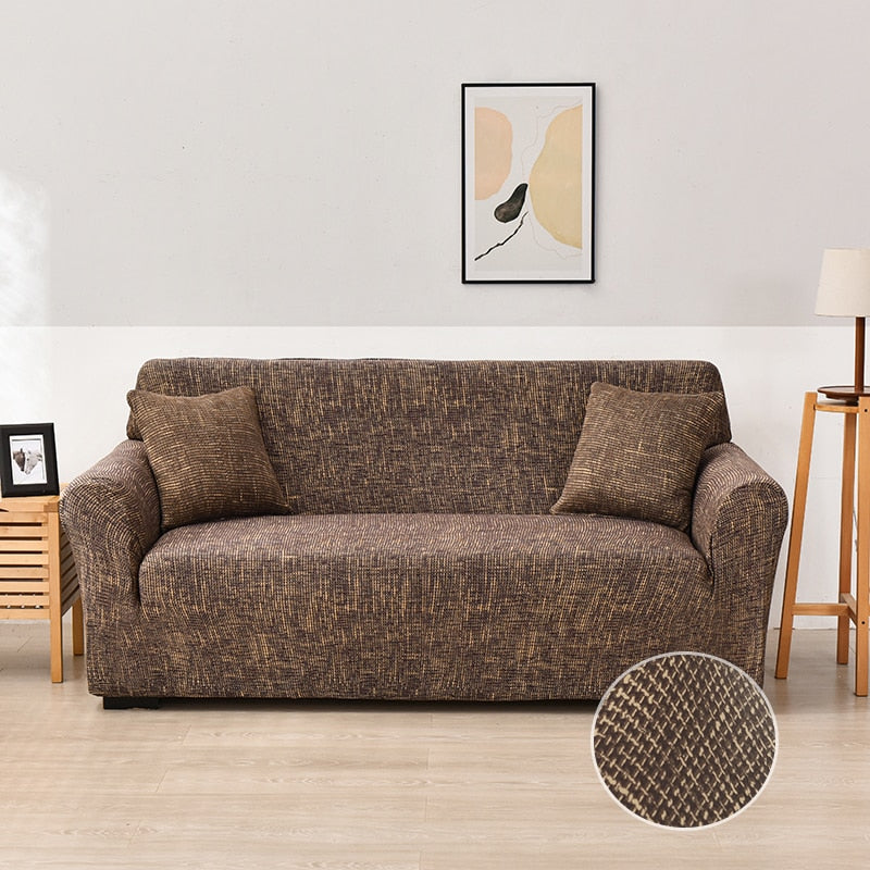 Cross Pattern Sofa Cover for Living Room