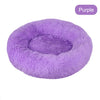 Donut Round Plush Pet Bed for Cats & Dogs