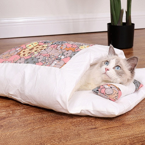 Warm Cat Sleeping Bed Bag