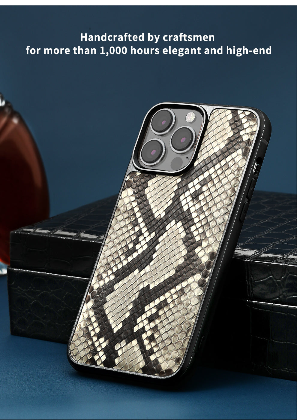 Snake Skin Phone Case for iPhone 13