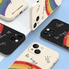 Rainbow Pattern Phone Case For iPhone 14 13 12  Pro Max