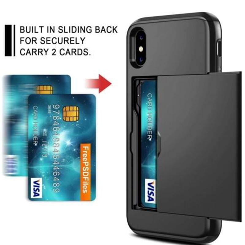 Armor Wallet Case For IPhone | Credit Card Holder Case - SuperShop.Rocks
