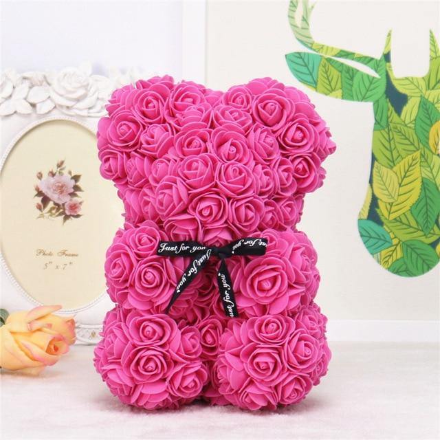 Rose Teddy Bear Gift Giving Box Set - SuperShop.Rocks