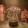 Load image into Gallery viewer, 3d Star Wars Baby Yoda Nightlight Lamp - SuperShop.Rocks