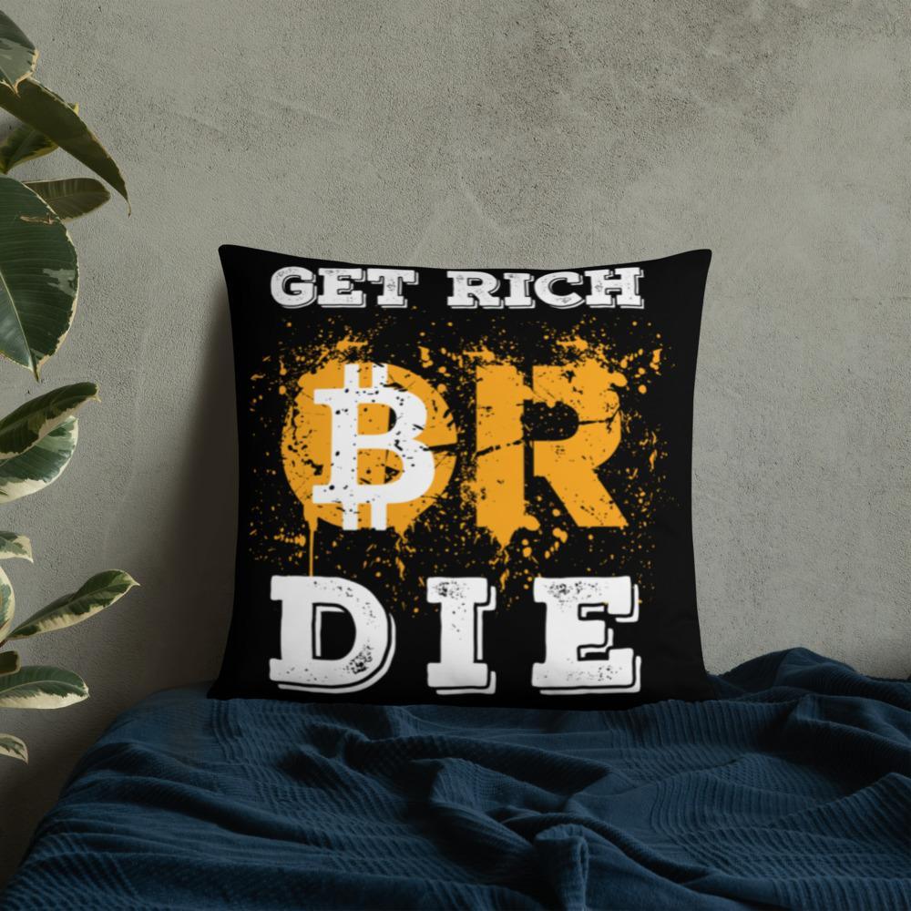 Get Rich Essential Pillow - SuperShop.Rocks