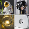 Load image into Gallery viewer, LED Lights Home Decor Glass Vase | Astronaut Hydroponics Flower Vases - SuperShop.Rocks