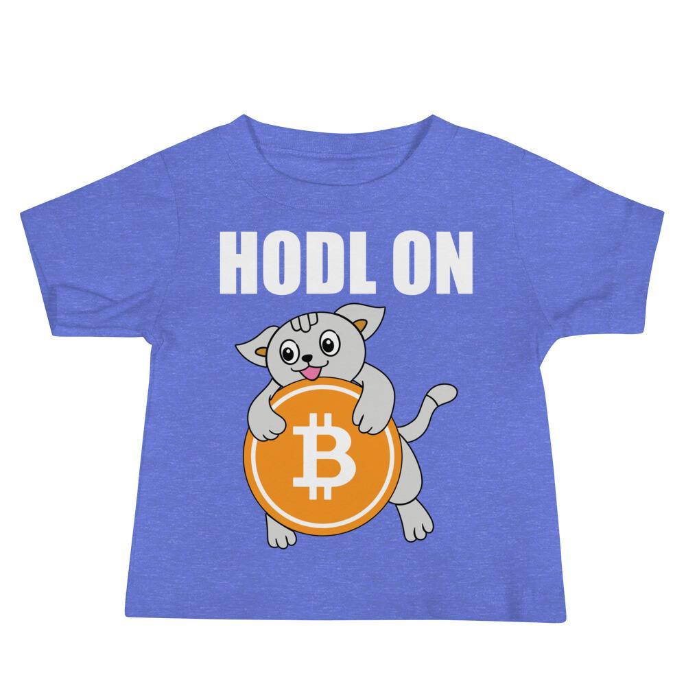 Bitcoin HODL Baby Jersey Short Sleeve Tee - SuperShop.Rocks