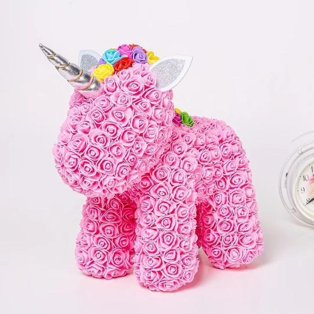 Unicorn Rose Teddy Bear - SuperShop.Rocks