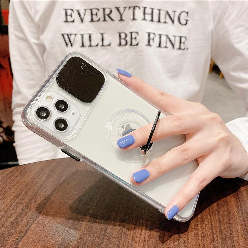 Camera Protection Ring Holder Phone Case For iPhone - SuperShop.Rocks