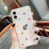 Candy Color Clear Love Heart Soft Phone Case For iPhone - SuperShop.Rocks