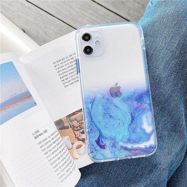 Gradient Marble Phone Case For iPhone - SuperShop.Rocks