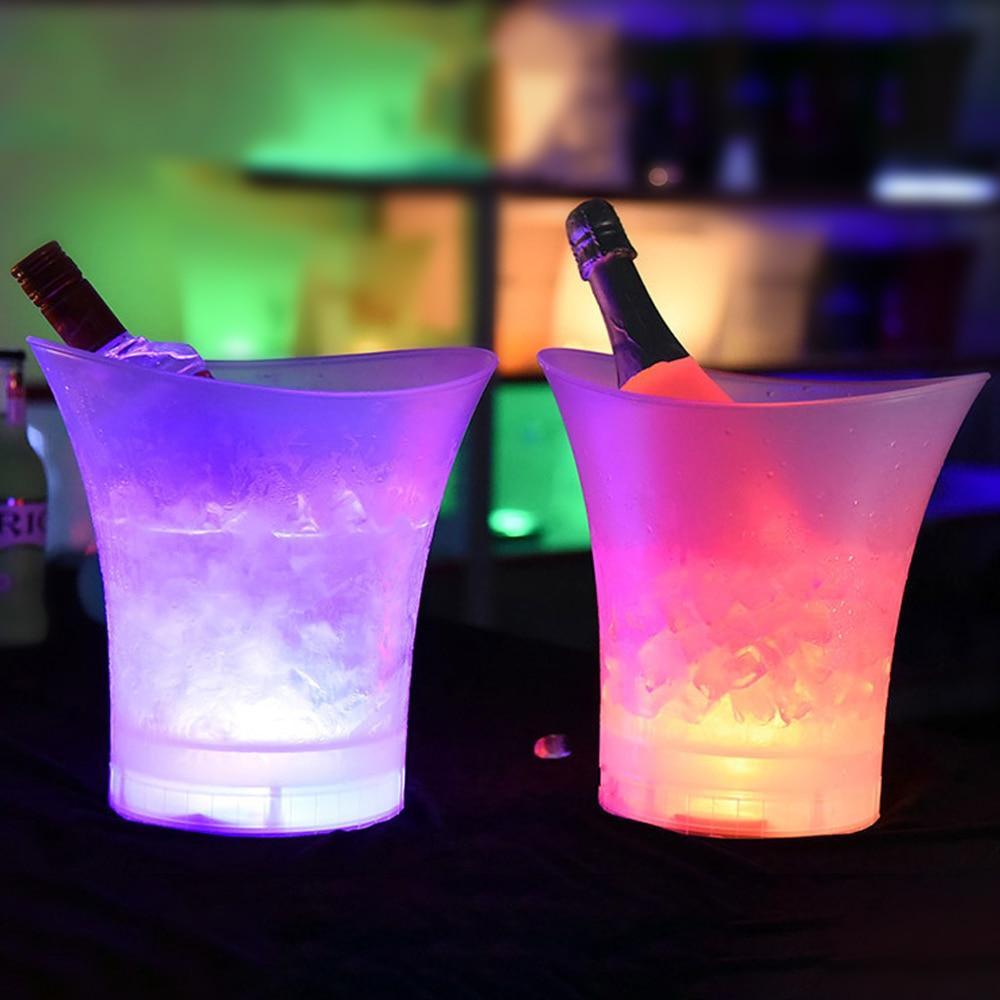 4 Color LED Light Up Ice Bucket - SuperShop.Rocks