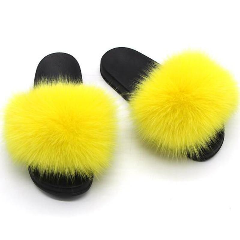 Cute Fluffy Fur Slippers | Flip Flops Furry Sandals - SuperShop.Rocks