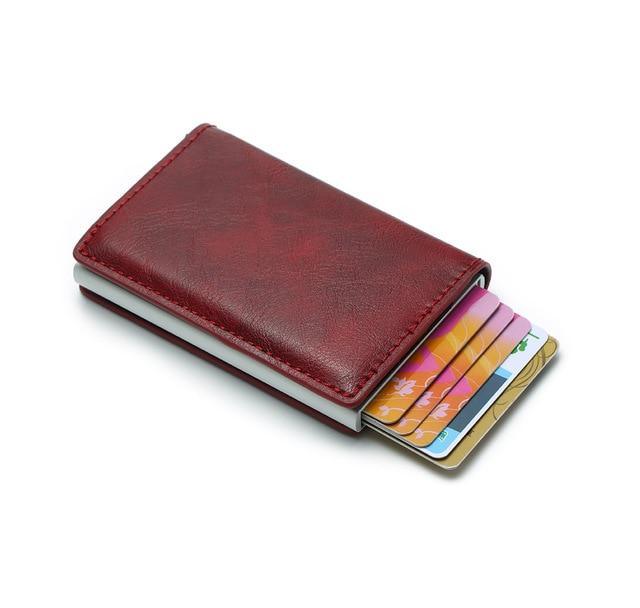 Rfid Wallet | Metal Mini Business Credit Card Credit Holder - SuperShop.Rocks