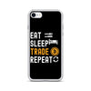 Load image into Gallery viewer, Bitcoin Eat Sleep Trade Repeat iPhone Case - SuperShop.Rocks